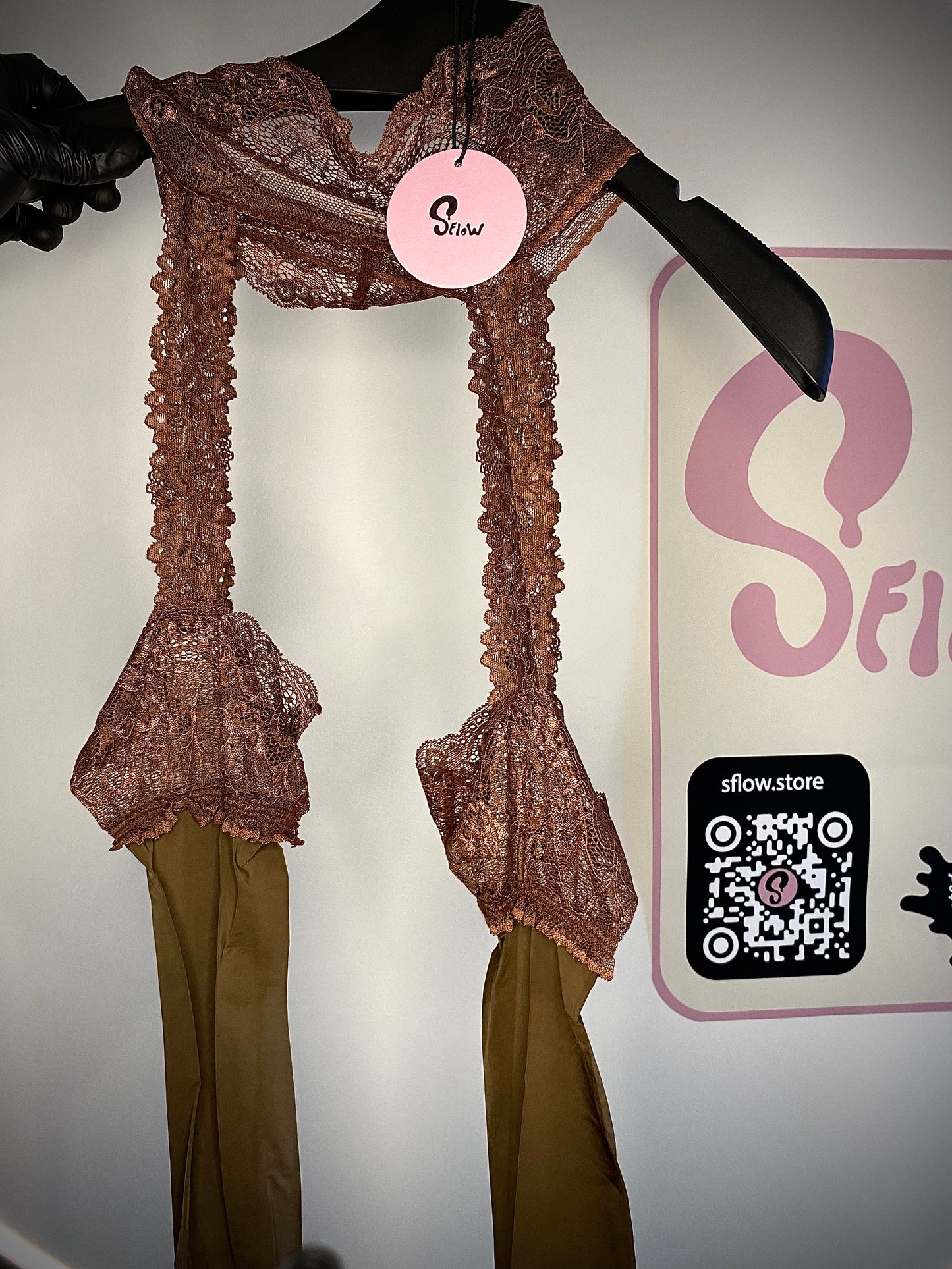 Ultra-Smooth Glossy Jellyfish Suspender Stockings