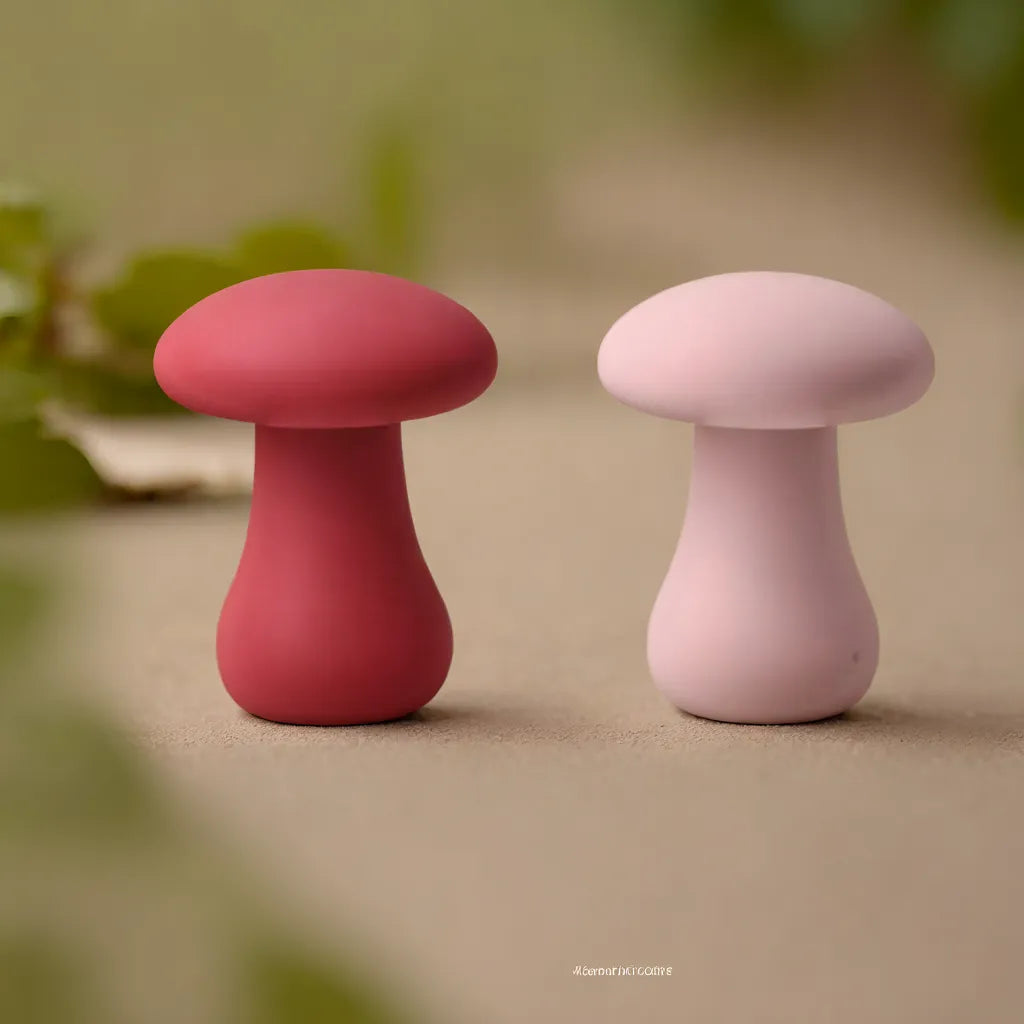 Forest Mushroom Series Vibrator （flat-headed mushroom）