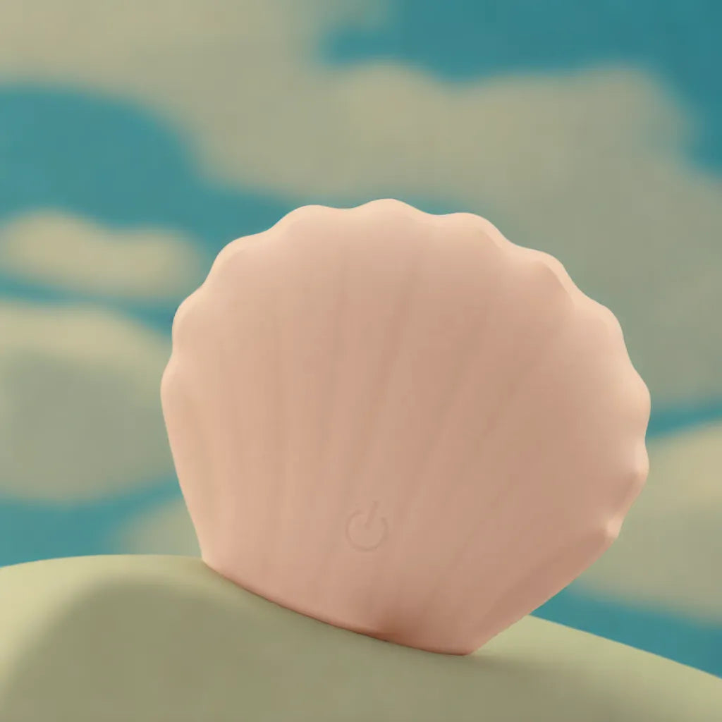 Adorable seashell vibrator