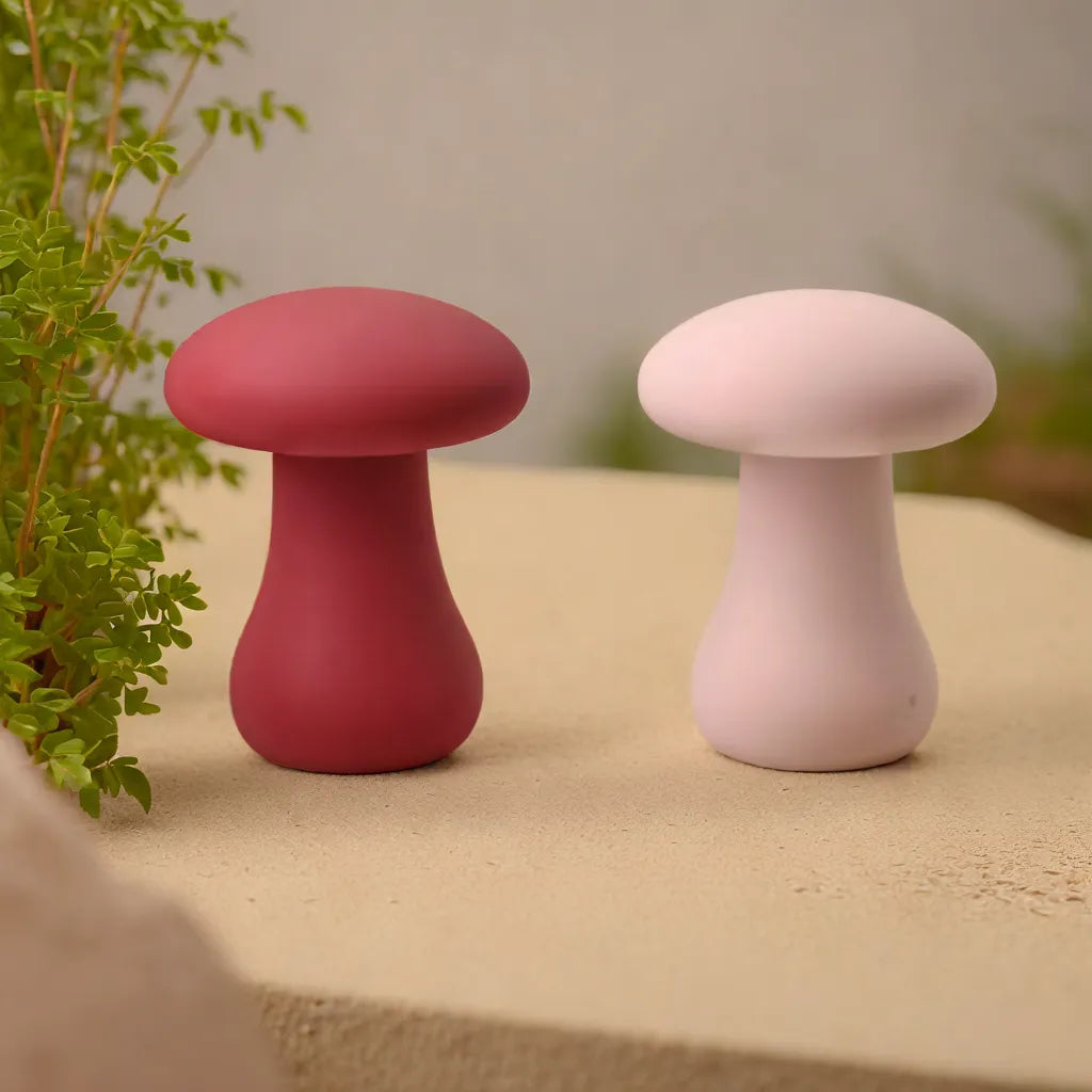 Forest Mushroom Series Vibrator （flat-headed mushroom）